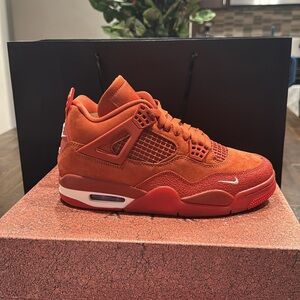 Brand new authentic Air Jordan 4 Retro OG SP Nigel Sylvester Brick